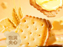 比比赞（BIBIZAN）柠檬芝士夹心饼干【混合味】1000g整箱早餐办公室休闲零食品 实拍图