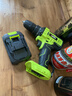 芝浦电钻手电钻打孔充电式螺丝刀电动双速电钻家用工具箱塑盒21V单电 实拍图