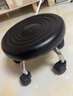 栖音阁吧台椅家用转椅旋转升降凳子现代简约高脚凳靠背酒吧椅美容院圆凳 实拍图