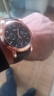 正品男士手表高档休闲石英表简约气质男表皮带高颜值罗马时尚腕表 军团款 实拍图