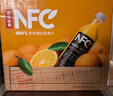 农夫山泉100%纯果汁NFC橙汁900ml*4瓶整箱装鲜果冷压榨饮料过年年货礼盒 实拍图