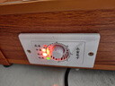 万宝实木烤火炉取暖器家用暖脚器烤火箱电暖足家用烤火器办公室烤脚取暖器烘脚器电热烤火盆客厅 升级单人款35*30CM【智能控温-过热保护】 实拍图