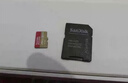 闪迪（SanDisk）256GB TF(MicroSD)内存卡 4K极速金卡A2 V30 U3行车记录仪 运动相机无人机 监控存储卡 读190MB/s 实拍图