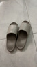 优调拖鞋男足弓支撑居家防臭夏季浴室洗澡防滑情侣拖鞋女 陨石灰46-47 实拍图