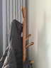 栖音阁实木衣架落地卧室衣帽架客厅挂衣服架子落地衣架家用立式挂包架 晒单实拍图