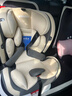 Heekin德国 儿童安全座椅汽车用0-4-12岁婴儿宝宝360度旋转ISOFIX硬接口 时尚灰(ISOFIX+360度旋转) 实拍图