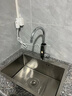 奥克斯（AUX）电热水龙头热水器加热水龙头快速热水变频恒温厨房下进水 【大屏数显】电镀银+漏保插头+万向喷头 实拍图
