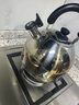 美厨（MAXCOOK）烧水壶304不锈钢水壶 4L加厚鸣音 煤气电磁炉通用 MS004Y 实拍图