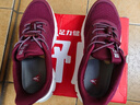 足力健【年货送爸妈】老人鞋中老年轻便休闲散步鞋2431380J 女 酒红 36 实拍图