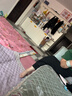布迪思加厚拼接泡沫垫子铺地垫儿童爬行积木爬爬垫婴儿防摔减震隔音家用 灰色+白色【母婴级 送边条】 60*60*1cm厚（9片） 实拍图