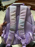 迪士尼（Disney）书包小学生女童1-3年级3D压膜高颜值抑菌透气双肩包爱莎公主紫色 实拍图