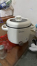 美的（Midea）电煮锅 泡面火锅宿舍小电锅 电蒸锅 多功能家用电热锅 2.6L蒸煮一体 小型2-3人用 配带蒸笼XZE2076 实拍图