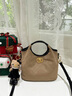 viney新款手提包包女包轻奢斜挎包高级感生日新年礼物送女友老婆 【卡其色】实用高档单肩包 小众品牌时尚百搭休闲洋气水桶包 实拍图