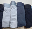 京舒棉【新疆棉】男士纯棉内裤10A抗菌平角短裤6条 经典色组  4XL 实拍图