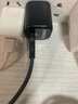 ANKER安克套装20W苹果充电器黑+C-C快充数据线1.8米黑 实拍图