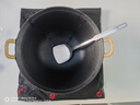 王源吉铁锅炒锅铸铁锅双耳苏锅王老式家用圆底无涂层龟纹大肚炒锅36cm 实拍图