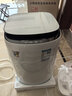 小鸭小黄鸭系列婴儿洗衣机烘干一体迷你高温煮洗全自动洗衣机宝宝儿童专用小型儿童带烘干 4.5KG白【洁净升级+抗菌波轮 】终生维修 波轮 【全自动洗脱一体】 实拍图