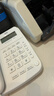 得力电话机座机 固定电话座机 办公家用 家庭有线电话 来电显示 双接口 免电池 GP666白 实拍图