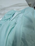 imbloo A类防水床笠防螨抗菌隔尿透气席梦思床垫保护套夏季床罩套可定制 安心款-淡蓝色床笠+一对枕套 180*200cm（40cm以下床垫可用） 实拍图