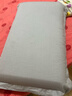 洁丽雅 枕套一对长绒棉纯色加厚家用枕头套枕芯套 爵士灰48*74cm 一对 实拍图
