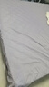 京东京造 60支长绒棉贡缎床单 A类纯棉床盖全棉床单单件 245x270cm 雪灰 实拍图