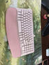罗技（Logitech）Wave Keys人体工学键盘无线蓝牙办公平板ipad键盘Mac笔记本薄膜98配列键盘家用双模带掌托倾角支架 Wave Keys粉色(带Bolt接收器) 实拍图