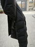 京东京造26春季运动御寒MAX连帽面包短款羽绒服三防保暖男外套 黑色 S 实拍图