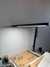 美士谱 led护眼台灯学习长臂折叠简约宿舍阅读工作创意不占桌面夹子灯 炫黑-单色白光（夹子式） 调光开关 实拍图