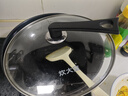 炊大皇 可立可视玻璃盖把手炒锅盖32cm 304不锈钢包边煎锅火锅蒸锅防爆 实拍图