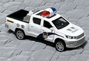 妈宝孖宝合金警车玩具车皮卡特警察小汽车模型1-3-6岁2儿童开门男孩超大号 实拍图
