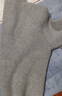 三彩【抗起球】2026春季新款翻领插肩袖开衫针织衫休闲简约M 岩灰 M 160/84A 晒单实拍图