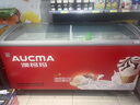 澳柯玛（AUCMA）商用卧式大容量展示柜商超组合岛柜弧形玻璃门雪糕海鲜冻品1.9米零下30℃冷冻702升一级能效SD-702 实拍图