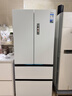 美的（Midea）M60机皇550法式四开门冰箱523L大容量超薄嵌入式双系统除菌一级能效制冰白MR-550WUFIPZE国家补贴 实拍图