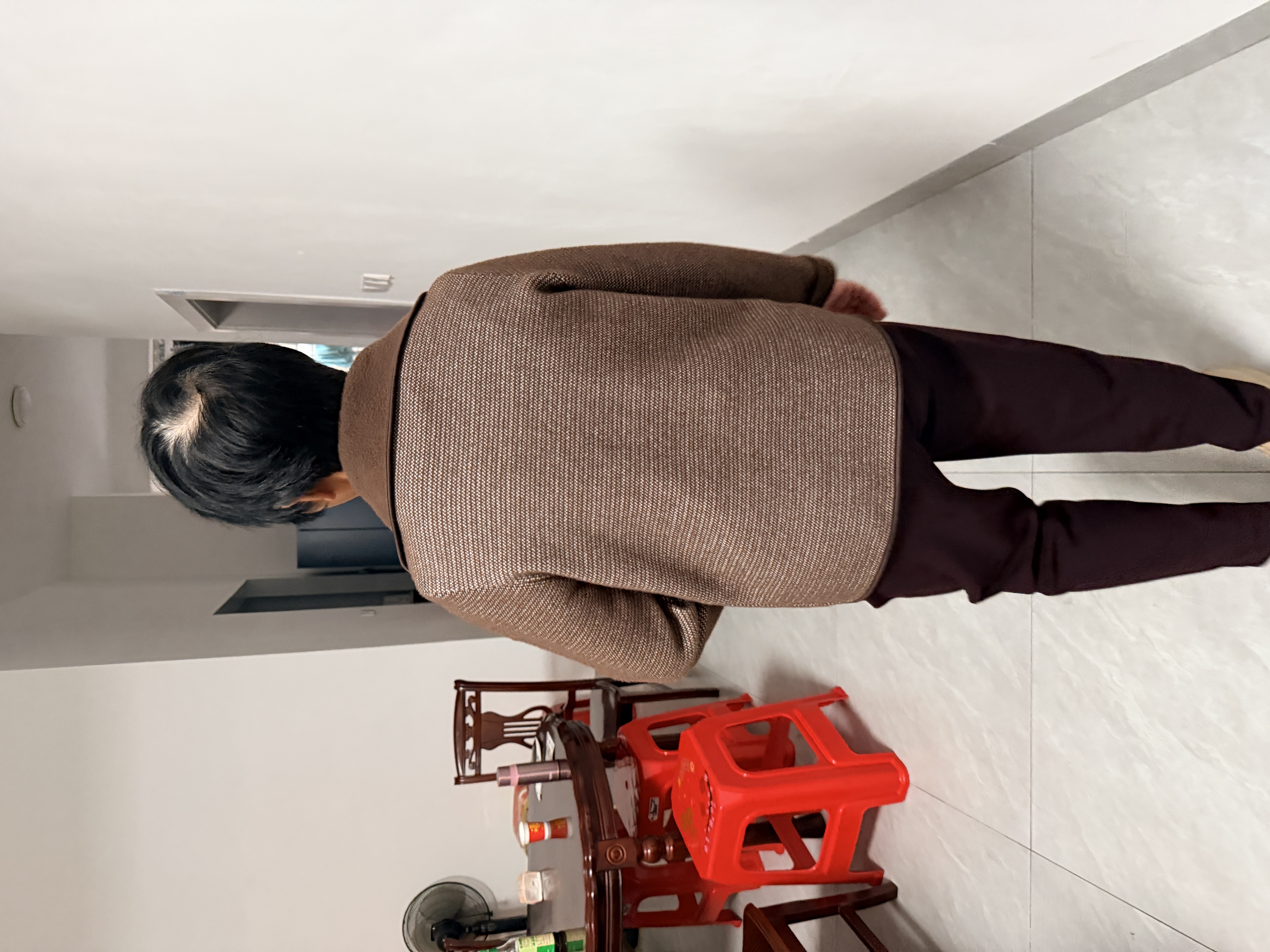 母亲节妈妈小香风针织外套2026新款夹克中老年女春秋洋气上衣女士 咖色 L  建议105-120斤 晒单实拍图