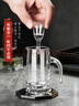 青苹果白酒杯分酒器套装 加厚玻璃一口杯品鉴小酒杯烈酒杯二两杯分酒壶 实拍图