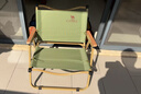 骆驼户外露营折叠椅便携式靠背写生躺椅野营钓鱼凳美术生椅子克米特椅 绿色-钢管椅架-承重120KG-1J722C7586J 实拍图