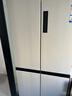 海尔（Haier）小红花516L十字门母婴冰箱594mm超薄零嵌除菌净味降农残防霉菌变温BCD-516WGHTDB9GPU1国家补贴 实拍图