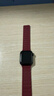 MSSM适用苹果手表表带Apple Watch S11/10硅胶磁吸带iwatch S9/se3/ultra3新年圣诞表带-酒红色 实拍图