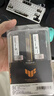 阿斯加特（Asgard）16GB DDR4 3200 台式机内存条 金伦加&TUF联名款 马甲条 精选颗粒 CL18 黑橙甲 实拍图