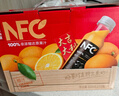 农夫山泉100%纯果汁NFC橙汁900ml*4瓶整箱装鲜果冷压榨饮料过年年货礼盒 实拍图
