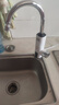 奥克斯（AUX）电热水龙头热水器加热水龙头快速热水变频恒温厨房下进水 【大屏数显】雪山白+漏保插头+万向喷头 实拍图