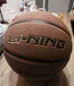 李宁（LI-NING）ELITE比赛训练篮球室内7号超纤PU材质篮球 LBQK877-3 实拍图
