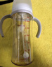贝亲（Pigeon）自然成长翻盖直饮吸管 大童奶瓶330ml 经典款 18月+  AA278 实拍图