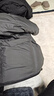 鸭鸭【高充绒203g】羽绒服男短款加厚冬季新款极寒保暖面包服撞色外套 灰色 M (170) 实拍图