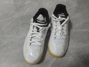 尤尼克斯羽毛球鞋yy入门级训练减震动力垫男女SHB101CR 白/金40码 实拍图