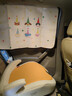 九乘（JIUCHENG）汽车遮阳帘车窗帘防晒侧窗户隐私车载用卡通遮挡帘高帽磁吸式后排 实拍图