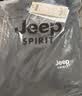 JEEP SPIRIT【冰丝冲锋裤】吉普内胆可拆男女防水防风户外工装伞兵裤登山裤 高品质/5°~20°C穿/积雪白[单冲无内胆/登山裤] L[建议体重125-145斤] 实拍图