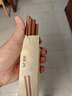 双枪红檀木筷子天然抗菌木筷 家用实木无漆无蜡筷子餐具套装10双 实拍图