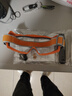 TA护目镜防雾防风沙防花粉尘可套近视眼镜全密封防尘骑车防护眼镜出行旅游滑雪登山 1副装橙色 实拍图