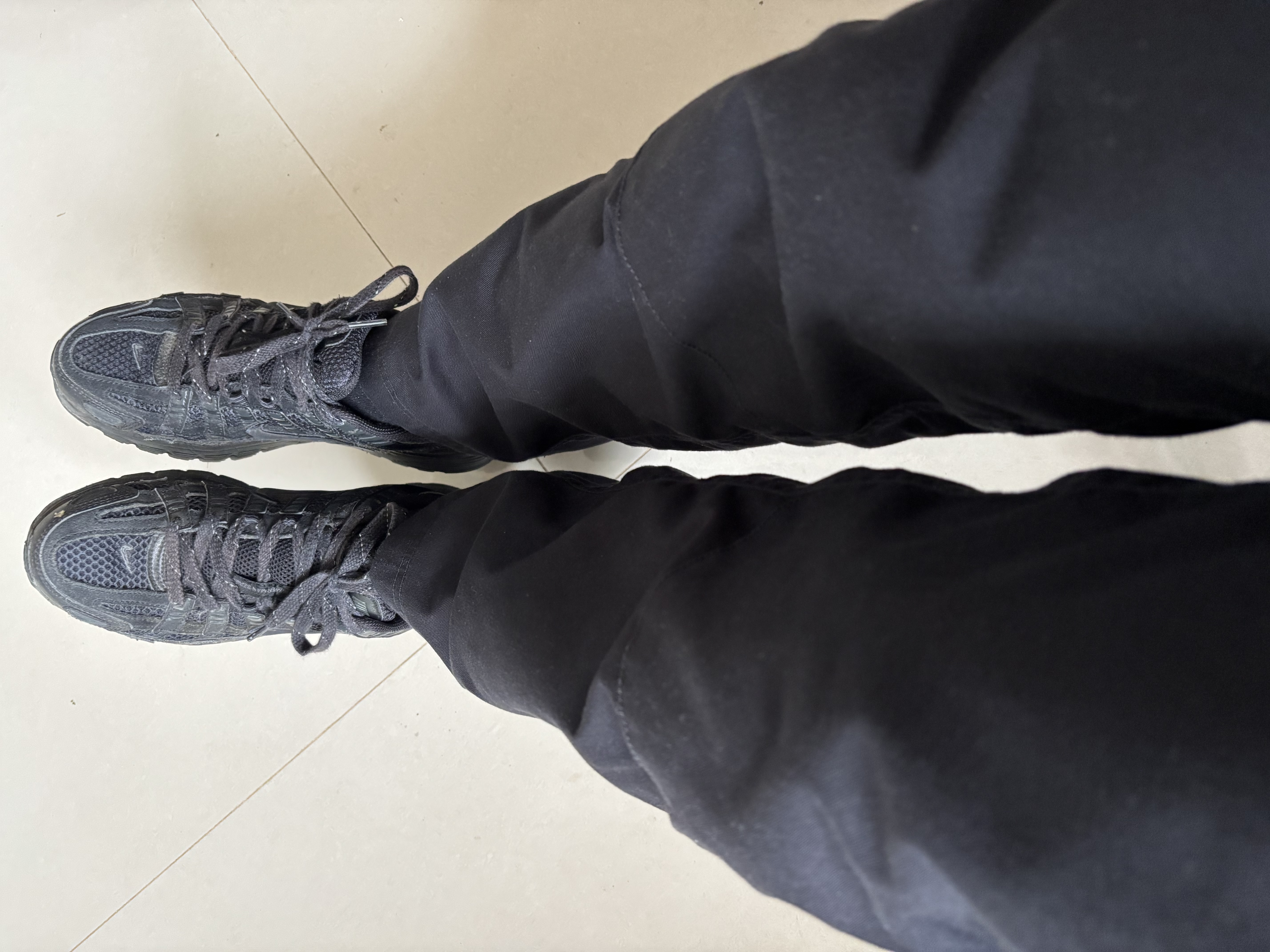 迪卡侬（DECATHLON）户外运动休闲裤长裤工装男秋抓绒加绒保暖裤黑色S-4228361 实拍图